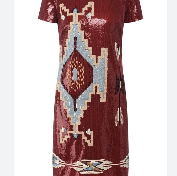 Embellished Cady women's dress size 8. Ralph Lauren Collection - Picture 3 of 14